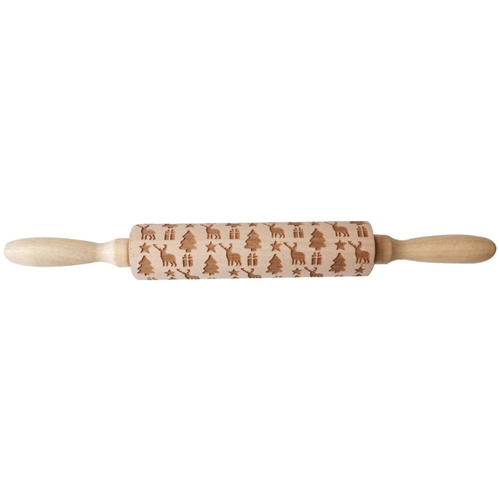 Birthday embossed rolling pin