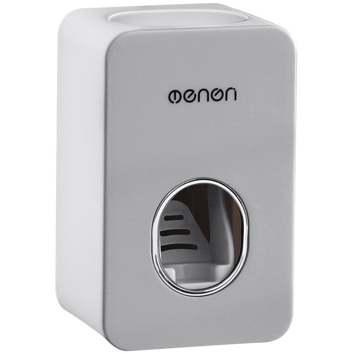 Hanging Punch-Free Toothpaste dispenser on wall  No-drill Hanging Punch-Free Toothpaste holder  Automatic Hanging Punch-Free Toothpaste organizer  Wall-mounted Hanging Punch-Free Toothpaste storage