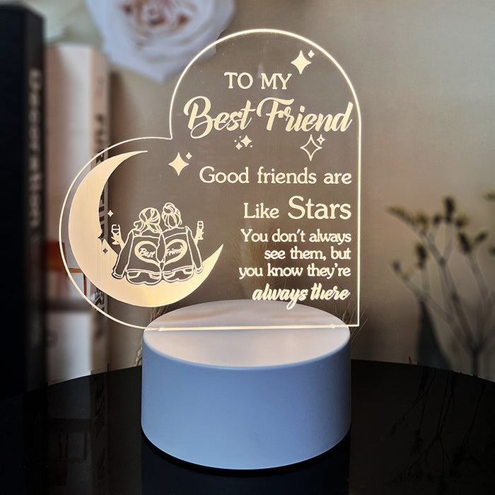 Night Heart Shaped Table Lamp glowing softly  Romantic Heart Shaped Table Lamp on bedside table  Modern Night Heart Shaped Table Lamp décor  LED Heart Shaped Table Lamp for bedroom