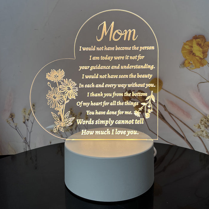 Night Heart Shaped Table Lamp glowing softly  Romantic Heart Shaped Table Lamp on bedside table  Modern Night Heart Shaped Table Lamp décor  LED Heart Shaped Table Lamp for bedroom