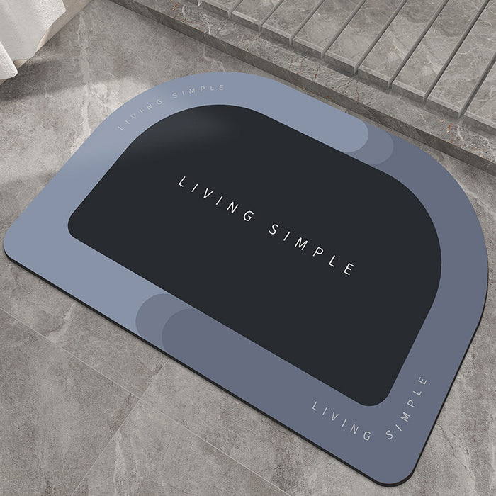 Absorbent Bathroom Mats