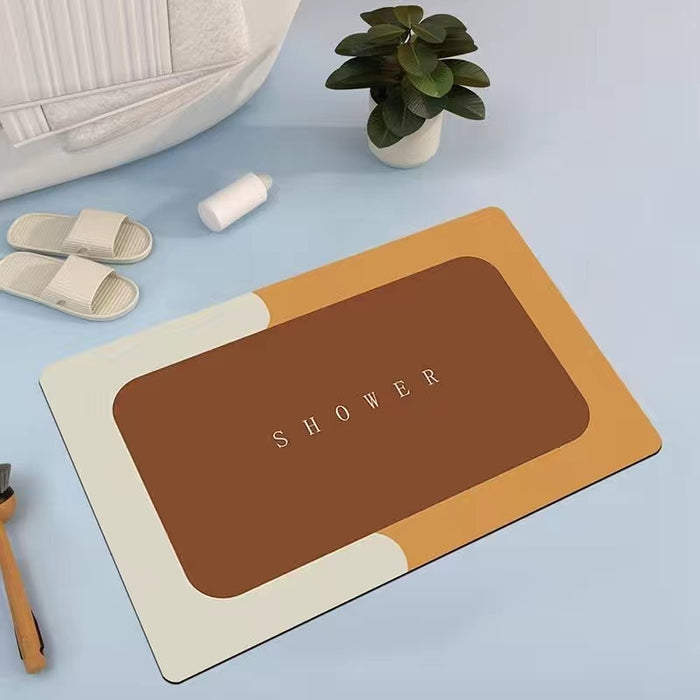 Absorbent Bathroom Mats
