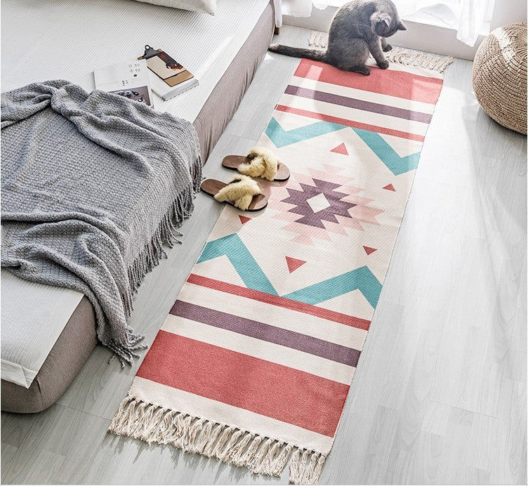 cozy boho style rug
rustic linen rug
living room bohemian rug
vintage boho carpet
soft linen rug
decorative boho rug
bohemian floor mat
linen area rug
boho style rug
linen bohemian rug