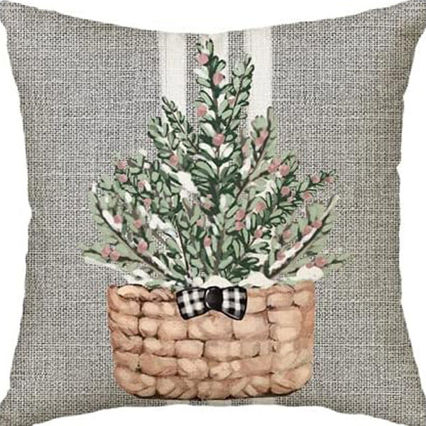 Throw Pillow Cover Linen