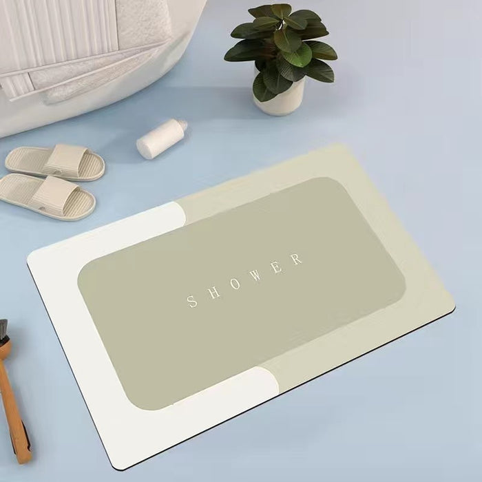 Absorbent Bathroom Mats