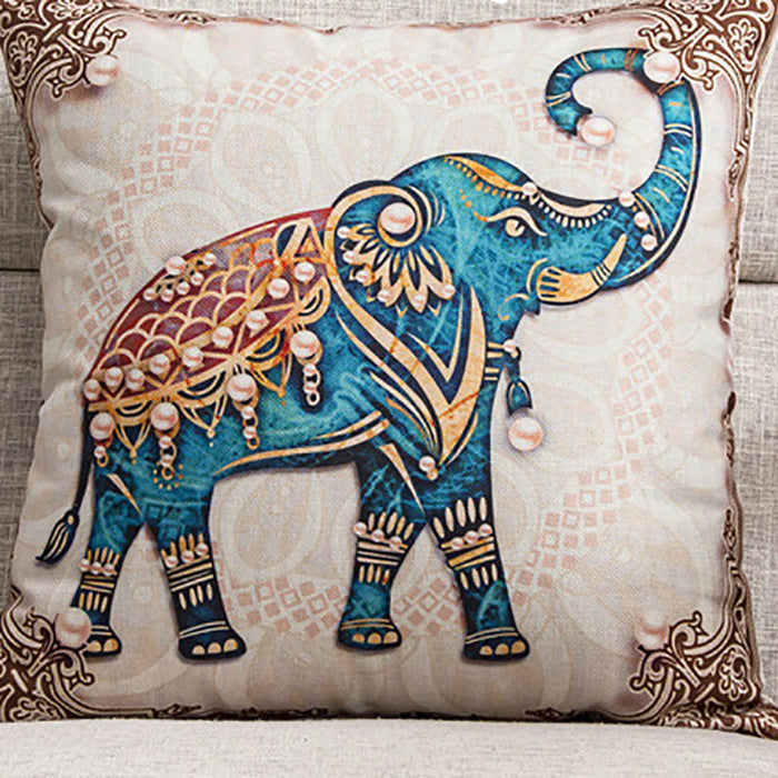 animal themed cushion cover
elephant design pillowcase
cultural print cushion cover
boho elephant pillow cover
wildlife cushion cover
elephant throw pillow cover
decorative elephant pillow
animal print cushion cover
elephant pillow cover