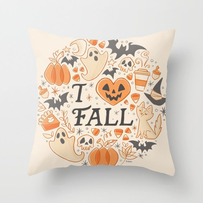 Halloween Pumpkin Pillowcase