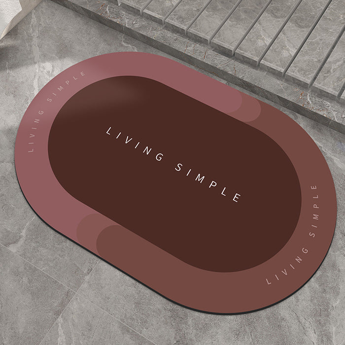 Absorbent Bathroom Mats