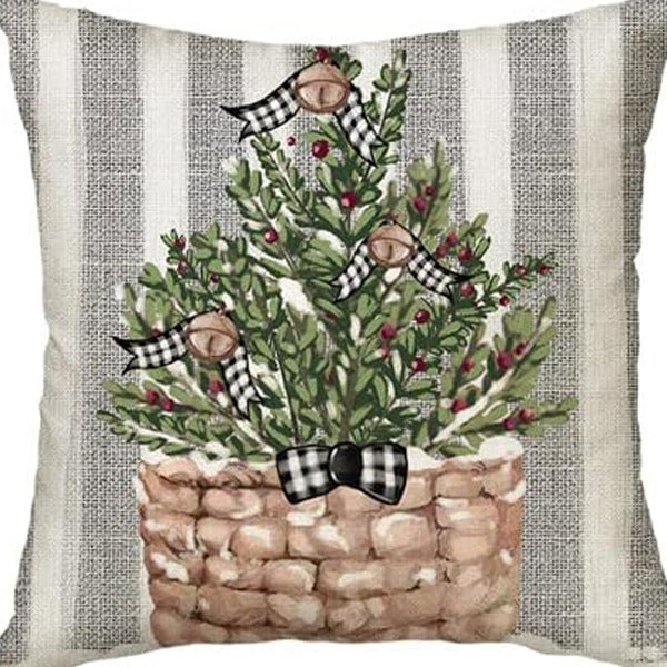 Throw Pillow Cover Linen