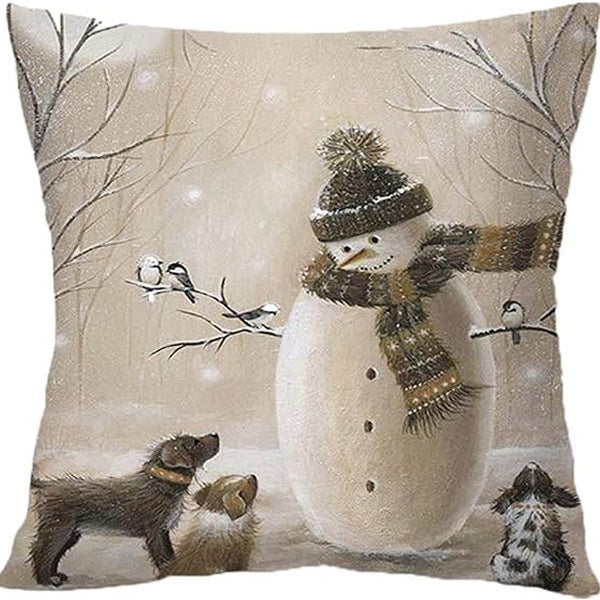Throw Pillow Cover Linen