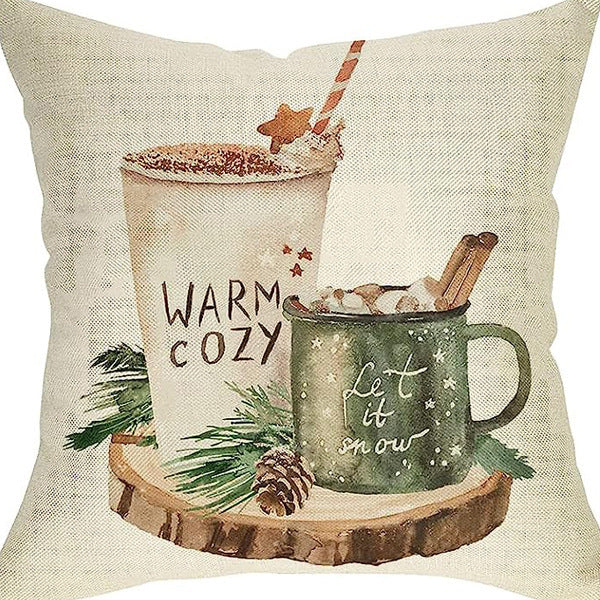 Throw Pillow Cover Linen