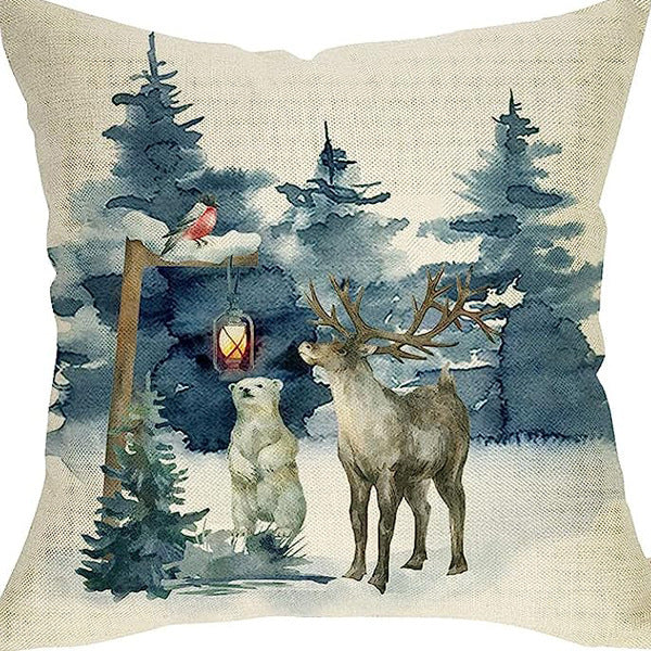 Throw Pillow Cover Linen