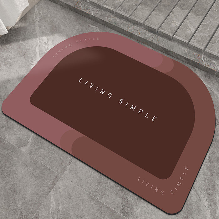 Absorbent Bathroom Mats