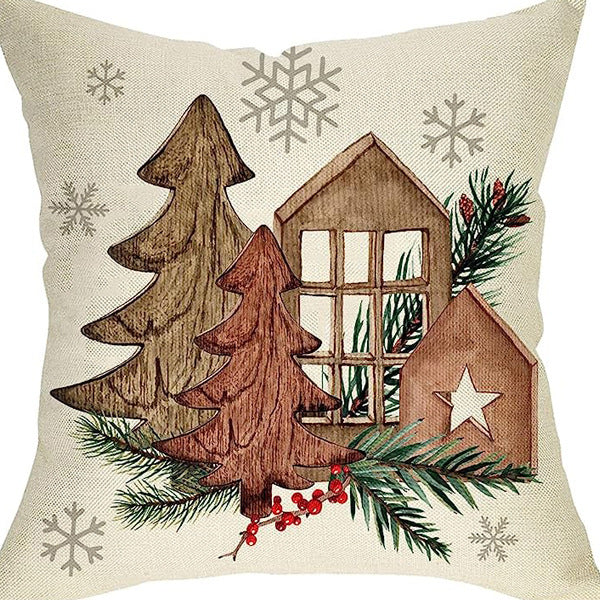 Throw Pillow Cover Linen