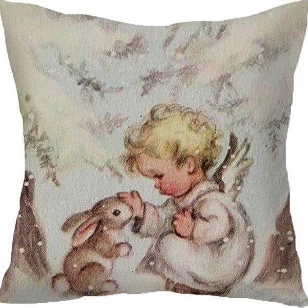 Throw Pillow Cover Linen