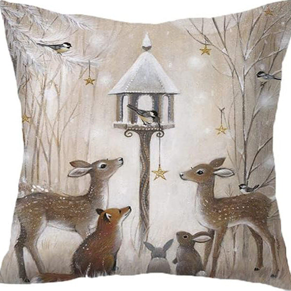 Throw Pillow Cover Linen