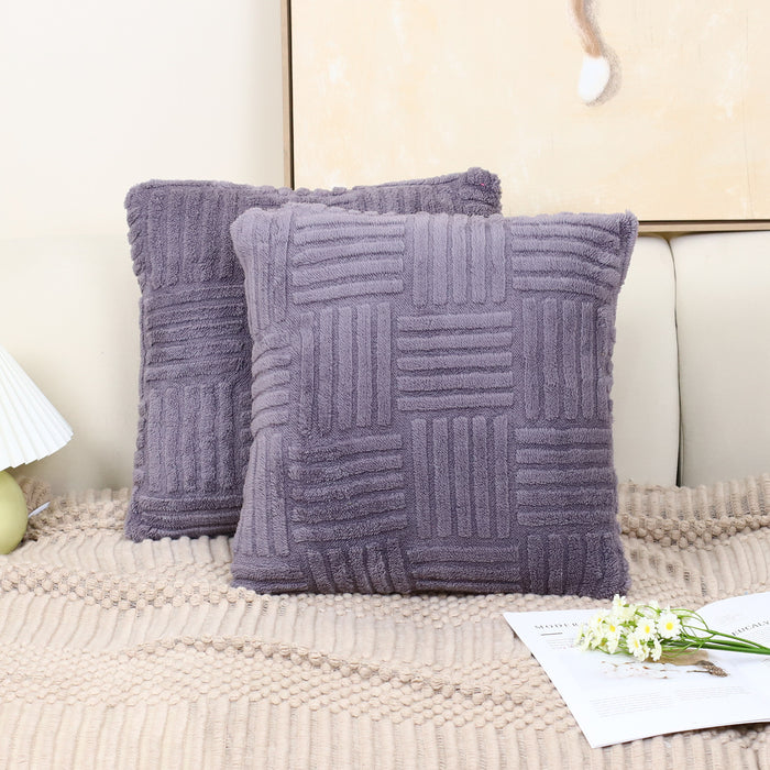 elegant pillow cover
woven plush cushion
stylish throw pillow cover
living room pillowcase
plush cushion cover
decorative woven pillowcase
cozy cushion cover
soft woven pillowcase
textured plush pillow cover
woven plush pillowcase
